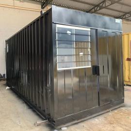 Escritório com banheiro - Goiás Containers - LP Containers Goiânia